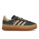 adidas アディダス レディース スニーカー 【adidas Gazelle Bold】 サイズ US_7W(24cm) Grey Magic Beige Gum (Women's)