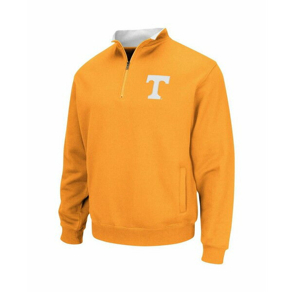 コロシアム メンズ パーカー・スウェットシャツ アウター Men's Tennessee Orange Tennessee Volunteers Big and Tall Tortugas Quarter-Zip Jacket Tennessee Orange