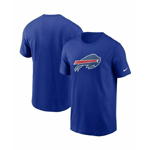 ナイキ メンズ シャツ トップス Men's Royal Buffalo Bills Primary Logo T-shirt Royal
