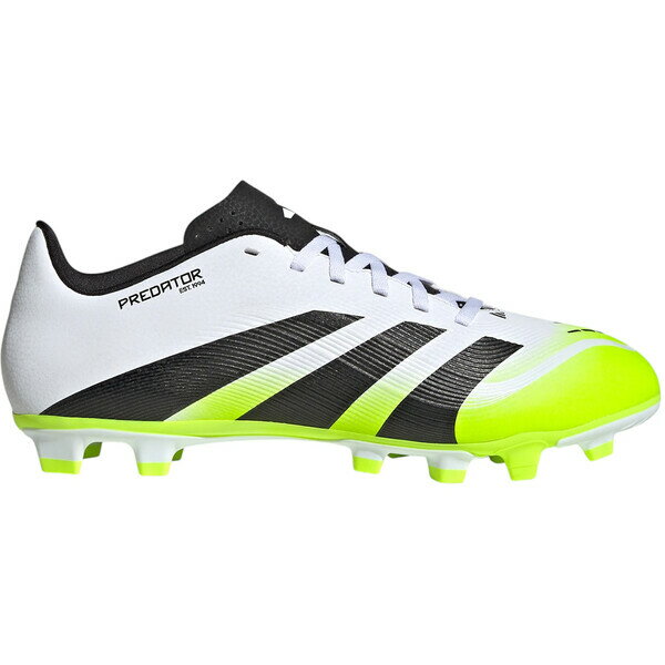 Men'S Shoes - adidas アディダス メンズ スニーカー 【adidas Predator Club FG/MG Cloud White Core Black Lucid Lemon】 サイズ US_5.5(23.5cm) Cloud White/Core Black/Lucid Lemon