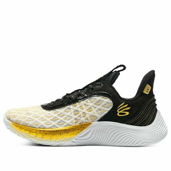 Under Armour アンダーアーマー メンズ スニーカー 【Under Armour Curry 9 'Warp The Game Day - White Black' 3025684-103】 サイズ US_7.5(25.5cm)