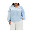 シティーシック レディース カットソー トップス Plus Size Drama Queen Shirt Sky