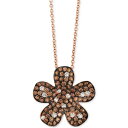 ルヴァン レディース ネックレス・チョーカー・ペンダントトップ アクセサリー Red Carpet Diamond Flower 18