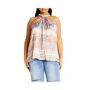 シティーシック レディース カットソー トップス Plus Size Nile Top On the nile