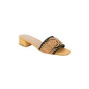 BCBジェネレーション レディース サンダル シューズ Women's Camri Buckle Slide Sandals Dark Natural(4)
