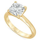 バッジェリーミシュカ レディース リング アクセサリー Certified Lab Grown Diamond Princess-Cut Solitaire E...