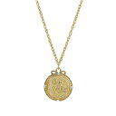 2028 レディース ネックレス・チョーカー・ペンダントトップ アクセサリー Women's Gold Tone Flower of the Month Narcissus Necklace White(4)