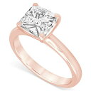 バッジェリーミシュカ レディース リング アクセサリー Certified Lab Grown Diamond Princess-Cut Solitaire E...