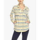 ホワイトマーク レディース カットソー トップス Women's Flannel Plaid Shirt Light Yellow, Blue