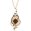 ルヴァン レディース ネックレス・チョーカー・ペンダントトップ アクセサリー Exotics Crazy Collection Chocolate Quartz...