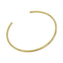 アドニア レディース ブレスレット・バングル・アンクレット アクセサリー Stainless Steel Classic Thin Cuff Bracelet Gold(4)