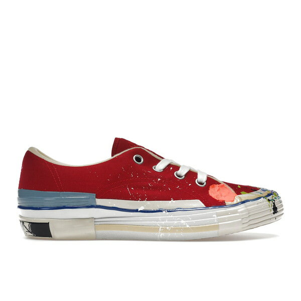 Lanvin ランバン メンズ スニーカー 【Lanvin Joint Canvas Gallert Dept. Red】 サイズ US_7(25.0cm) Red/White/Multi