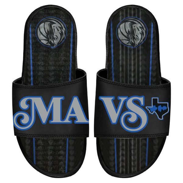 ACXCh Y T_ V[Y Dallas Mavericks ISlide 2023/24 City Edition Gel Slide Sandals Black