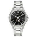 uo Y rv ANZT[ Northeastern Huskies Bulova Stainless Steel Classic Sport Watch -