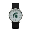 ジャーディン メンズ 腕時計 アクセサリー Michigan State Spartans Stitch Nylon Strap Watch -