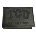 Go[O[G^[vCY Y z ANZT[ TCU Horned Frogs Hybrid TriFold Wallet Black