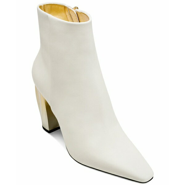 ダナ キャラン ニューヨーク レディース ブーツ シューズ Women's Sofia Heeled Boots Ivory