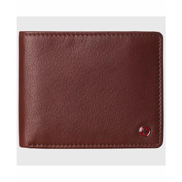 アルパイン スイス メンズ 財布 アクセサリー Mens Commuter RFID Bifold Wallet 2 ID Windows Divided..