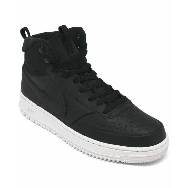 ʥ  ˡ 塼 Men's Court Vision Mid Winter Sneakers from Finish Line Black
