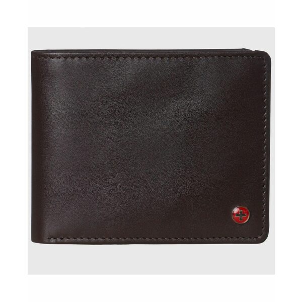 アルパイン スイス メンズ 財布 アクセサリー Mens Commuter RFID Bifold Wallet 2 ID Windows Divided..