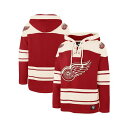 47ブランド メンズ パーカー・スウェットシャツ アウター Men's Red Detroit Red Wings Big and Tall Superior ...