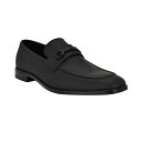 ゲス メンズ スリッポン・ローファー シューズ Men's Hollas Square Toe Slip-On Dress Loafers Black saff...