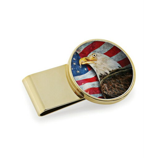 アメリカンコイントレジャー メンズ 財布 アクセサリー Men's American Bald Eagle Colorized JFK Half Dollar Stainless Steel Money Clip Gold アメリカンコイントレジャー メンズ 財布 アクセサリー Men's American Bald Eagle Colorized JFK Half Dollar Stainless Steel Money Clip Gold