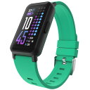 アイ タッチ メンズ 腕時計 アクセサリー Active 4 Unisex Silicone Strap Fitness Tracker 42.7mm Green(2)