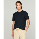 トミー ヒルフィガー メンズ シャツ トップス Men's Short Sleeve Embroidered Logo T-Shirt Desert Sky(4)
