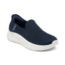 スケッチャーズ レディース スニーカー シューズ Women's Slip-Ins- GO WALK FLEX - Relish Slip-On Walking Sneakers from Finish Line Navy(4)