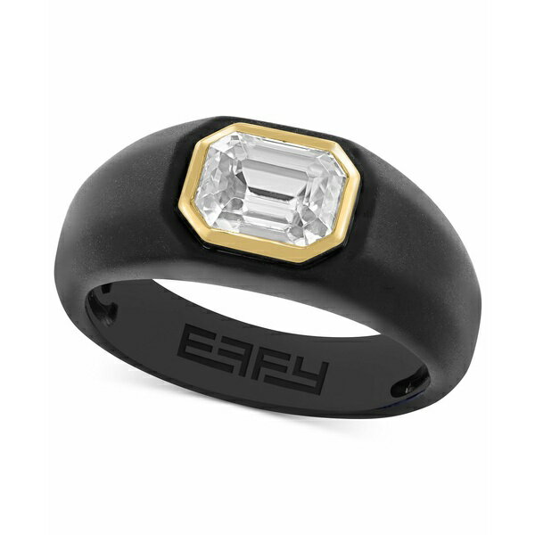 ե 쥯   ꡼ EFFY Men's Zircon Solitaire Ring (2-3/8 ct....