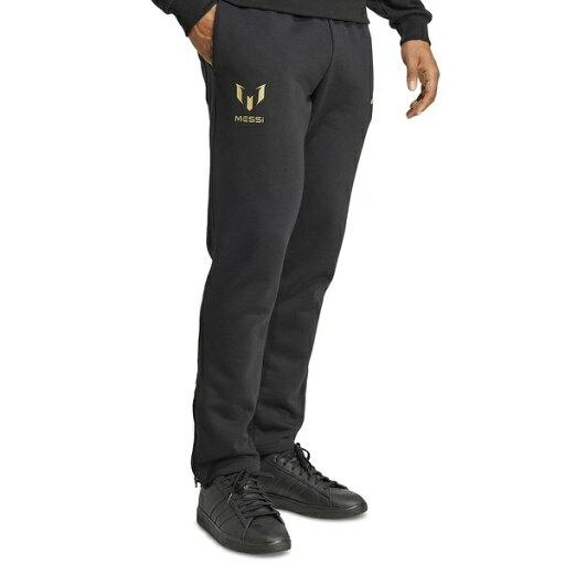 アディダス メンズ カジュアルパンツ ボトムス Men's Messi Regular-Fit Printed Active Pants Black アディダス メンズ カジュアルパンツ ボトムス Men's Messi Regular-Fit Printed Active Pants Black