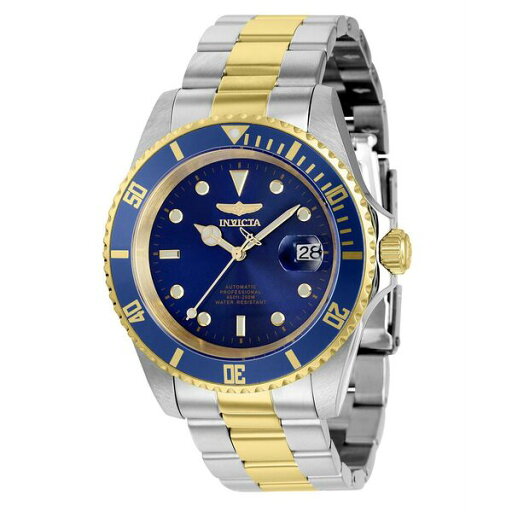 インビクタ メンズ 腕時計 アクセサリー Men's 8928OBXL Pro Diver Automatic 3 Hand Blue Dial Watch Gold インビクタ メンズ 腕時計 アクセサリー Men's 8928OBXL Pro Diver Automatic 3 Hand Blue Dial Watch Gold