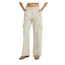 コットンオン レディース デニムパンツ ボトムス Women's Relaxed Cargo Jean Soft taupe