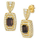 ルヴァン レディース ピアス&イヤリング アクセサリー Chocolate Diamond & Vanilla Diamond Dimensionally Fr...