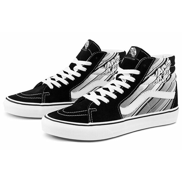 Vans バンズ メンズ スニーカー 【Vans SK8-Hi Black White Unisex 'Black White' VN0A4U3C2C6】 サイズ US_8(26.0cm)