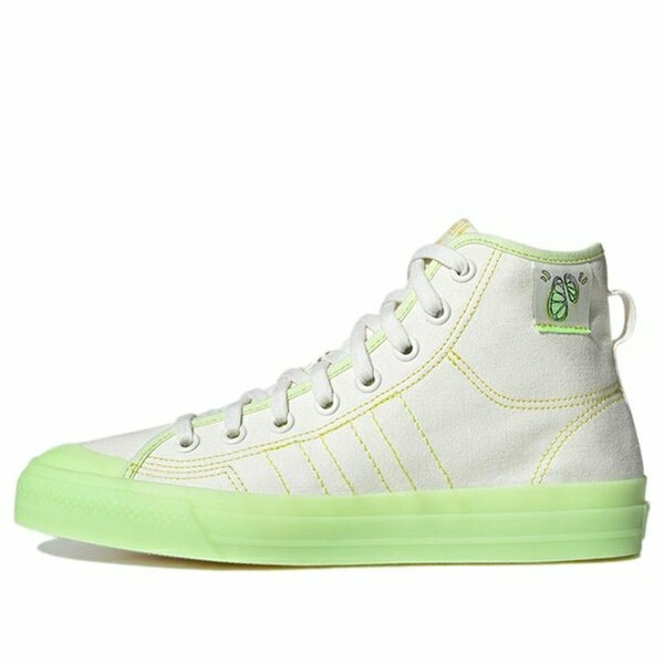 adidas アディダス メンズ スニーカー 【adidas Nizza Hi Rf 'Cream Yellowgreen' GX2706】 サイズ US_7(25.0cm)