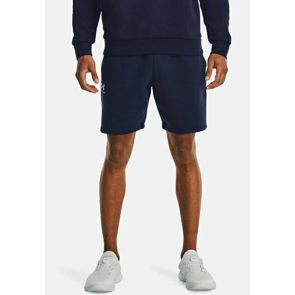 アンダーアーマー メンズ バスケットボール スポーツ ESSENTIAL - Sports shorts - midnight navy