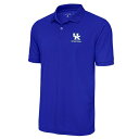 アンティグア メンズ ポロシャツ トップス Kentucky Wildcats Antigua Basketball Big Tall Legacy Pique Polo Royal