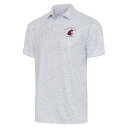 アンティグア メンズ ポロシャツ トップス Washington State Cougars Antigua Motion Polo White/Gray