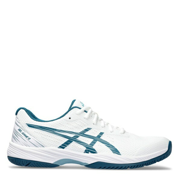 【送料無料】 アシックス メンズ テニス スポーツ Gel-Game 9 Men 039 s Tennis Shoes White/Restful T