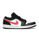Jordan ジョーダン レディース スニーカー 【Jordan 1 Low Black Siren Red (Women's)】 サイズ US_9(26.0cm) Black/Siren Red-White(4)