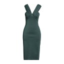 チアラ・ボニ・プティ・ローブ レディース ワンピース トップス Midi dresses Deep jade