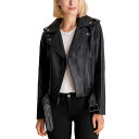 マイケルコース レディース ジャケット＆ブルゾン アウター Women 039 s Belted Leather Moto Coat, Created for Macy 039 s Black