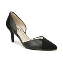 ライフストライド レディース パンプス シューズ Sunset Pumps Black Faux Leather/Microsuede