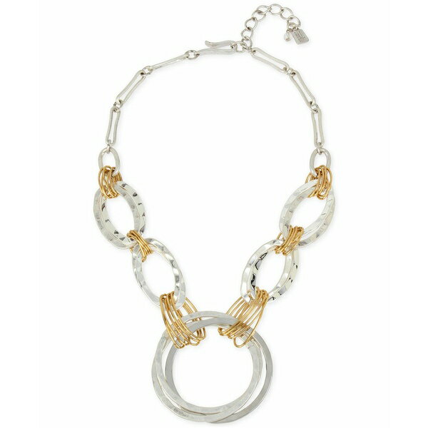 ロバート・リー・モーリス・ソーホー レディース ネックレス・チョーカー・ペンダントトップ アクセサリー Two-Tone Large Link Statement Necklace Two-Tone