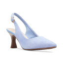 クラークス クラークス レディース パンプス シューズ Women's Kataleyna Step Slingback Pumps Powder Blue