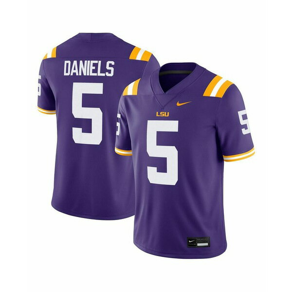 ■トップスサイズ 単位(cm) USサイズ｜胸囲(cm) XS(32-34in)｜84 S(34-36in)｜88 M(36-38in)｜94 L(38-40in)｜100 XL(42-44in)｜106 ■ブランド Nike (ナイキ)■商品名 Men's Jayden Daniels Purple LSU Tigers Player Game Jersey■こちらの商品は米国・ヨーロッパからお取り寄せ商品となりますので、 お届けまで10日〜2週間前後お時間頂いております。 ■各ブランド・商品・デザインによって大きな差異がある場合がございます。 ■あくまで平均的なサイズ表ですので、「参考」としてご利用ください。 ■店内全品【送料無料】です！（※沖縄・離島は別途送料3,300円がかかります）