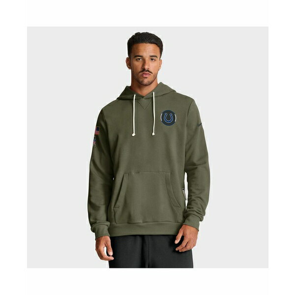 asty㤨֥ʥ  ѡåȥ  Men's Olive Indianapolis Colts 2025 Salute to Service Sideline Standard Issue Dri-FIT Hoodie OliveפβǤʤ36,800ߤˤʤޤ