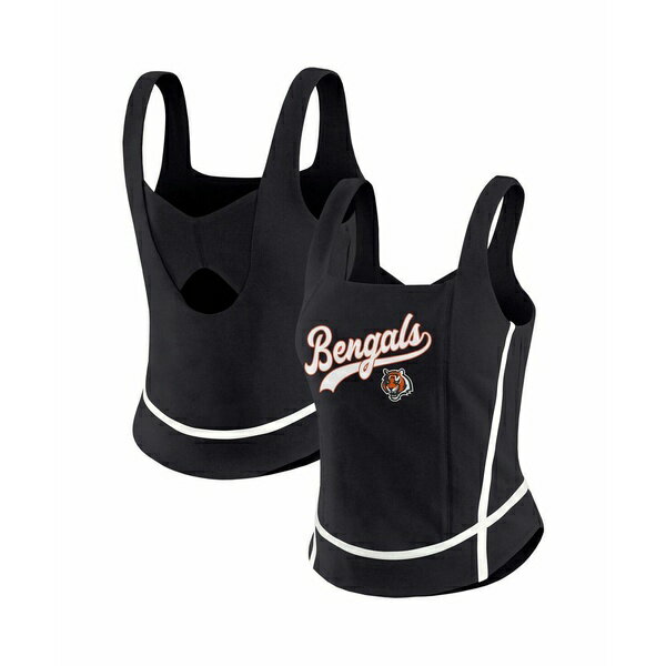 ウェア バイ エリン・アンドリューズ レディース カットソー トップス Women's Black Cincinnati Benga..